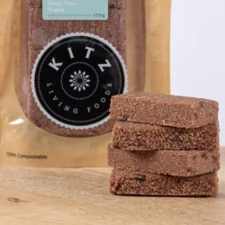 Kitz Living Foods Organic Chewy Choc Mint Chunks G/F 150g New