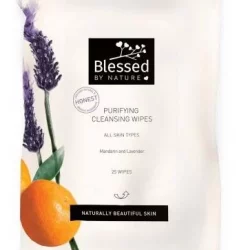 Blessed By Nature Purifying Cleansing Wipes 25Pk