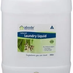 Abode Natural Laundry Liquid Blue Mallee Eucalyptus 20L