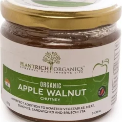 Plantrich Organics Organic Apple Walnut Chutney G/F 350g