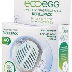 Ecoegg Dryer Egg Fragrance Stick Refill Pack of 4 Fresh Linen