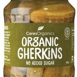 Ceres Organics Organic Gherkins NAS 670g
