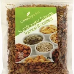 Ceres Organics Sunflower Seeds Tamari Roasted 150g