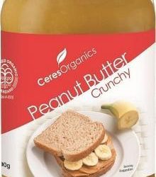 Ceres Organics Peanut Butter Crunchy 700g