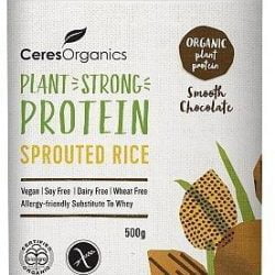 Ceres Organics Bio Sprouted Rice Protein Smooth Chocolate 500g