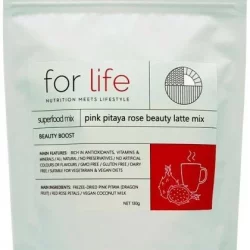 For Life Pink Pitaya Rose Beauty Latte Mix Powder 130g
