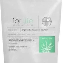 For Life Organic Barley Grass Powder 100g New