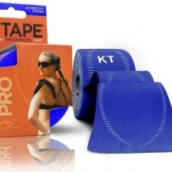 KT Tape Pro 20 Precut 10" Strips Sonic Blue