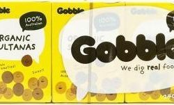 Gobble Organic Sultanas SnaBox (6x35g) 210g