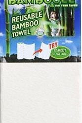 Bambooee Reusable Bamboo Towel Roll Single Sheet x 30 Pack
