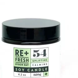 ReFresh Byron Bay Uplifting Calming Soy Candle 120g