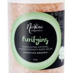 Nirvana Himalayan Crystal Salt Purifing Scented Bath Salts 600gm