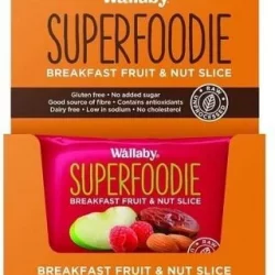 Wallaby Superfoodie Apple Raspberry Slice G/F 8x48g