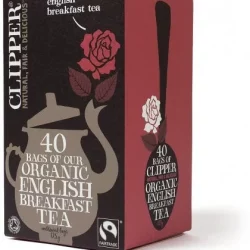 Clipper Organic English Breakfast 30Teabags New