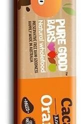 Pure Good Bars Cacao & Orange 20x40g