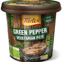 Tartex Pates Organic Pate Green Pepper G/F 125g