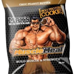 Max's Muscle Meal Cookie Choc Peanut Butter 12x90g