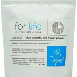 For Life Blue Butterfly Pea Flower Powder 100g New