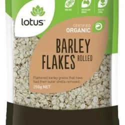 Lotus Organic Barley Flakes 250gm