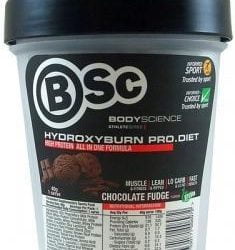 BSc HydroxyBurn Shake n Take Chocolate Fudge 3x40g