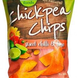K & S Chickpea Chips Sweet Chilli & Lime 175g