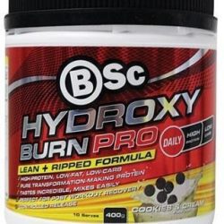 BSc Hydroxyburn Pro Cookies & Cream Powder 400g