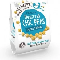 The Happy Snack Company Roasted Chic Peas Lightly Salted 200g Bag