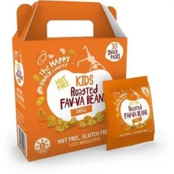 The Happy Snack Company KIDS Fav-va Beans BBQ 10x15g Pack