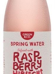 Green & Co Spring Water Infused with Raspberry, Hibiscus & Lime 500ml