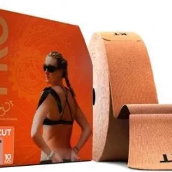 KT Tape Pro 125 ft Jumbo Roll Precut Beige