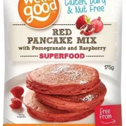 Well And Good Red Pancake Mix with Pomegranate & Raspberry G/F 175g