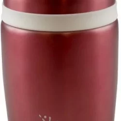 Cheeki Stainless Steel Food Jar Coral 480ml