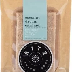 Kitz Living Foods Organic Coconut Dream Caramel G/F 150g