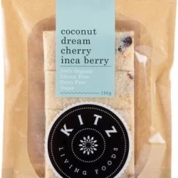 Kitz Living Foods Organic Coconut Dream Cherry Inca Berry G/F 150g