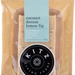 Kitz Living Foods Organic Coconut Dream Lemon Fig G/F 150g
