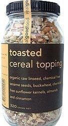 Real Good Foods Toasted Cereal Topping Jar 320g