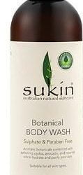 Sukin Botanical Body Wash Pump 250ml
