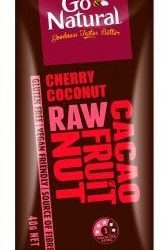 Go Natural Cherry Coconut Raw Cacao Fruit Nut G/F 12x40g