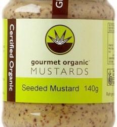 Gourmet Organic Seeded Mustard 140g