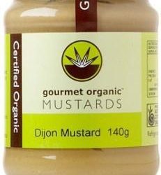 Gourmet Organic Mustard Dijon 140g