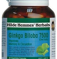 Hilde Hemmes Ginkgo Biloba 7500mg x 45caps