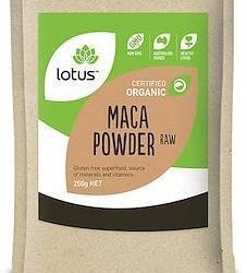 Lotus Maca Powder Organic G/F 250g