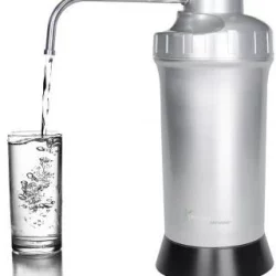 Naturopaths Choice Bench Top Water Filter Silver/Black