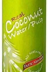 Taste Nirvana Real Coconut Water w/Pulp G/F 12x480ml cans