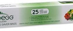 Ecoegg Live Clever Fresh Food Saver Bags Large - 25 Bags