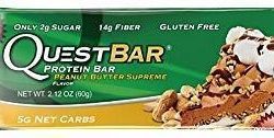 Quest Protein Bar Peanut Butter Supreme G/F 12x60g