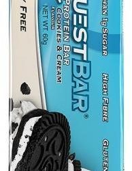 Quest Protein Bar Cookies & Cream G/F 12x60g