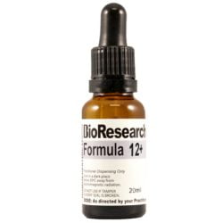 BioResearch Formula 12+ (Mineral Rebalance) 20ml New
