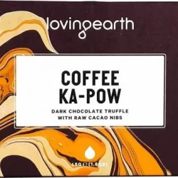 Loving Earth Organic Coffee Ka-Pow Chocolate Bar G/F 11x45g
