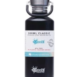 Stainless Steel Bottle  Matte Black 500ml